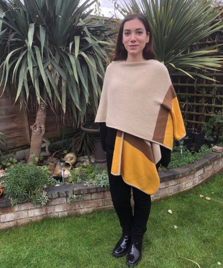 Women's Cape Poncho | Our garments are handmade, lightweight, soft