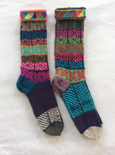 Jazzy Socks-Socks-Real Peruvian Alpaca 