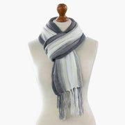 Women´s stripy alpaca scarves-Scarves-Real Peruvian Alpaca 