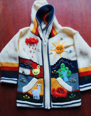 Children´s hand knitted sweaters-Children's sweaters-Real Peruvian Alpaca 