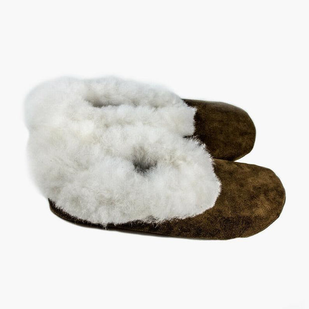 Luxurious slippers-Slippers-Real Peruvian Alpaca 
